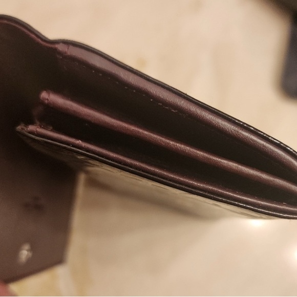 CHRISTIAN DIOR TROTTER MONOGRAM LEATHER LONG WALLET COA - Picture 4 of 9